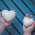 Grainrain Silicon Soap Mold Handcraft DIY 3D Candle Resin Mould for Handmade Soap Heart (15048-Small)...