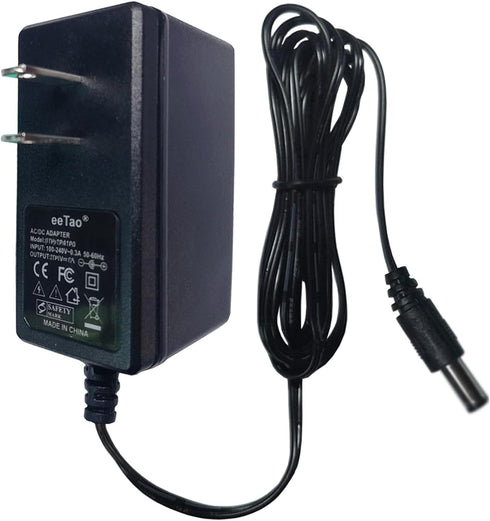 27V AC/DC Adapter Replacement Charger Compatible with Sharper Image 27V Massage Gun Sharper Image 1011666 1013002 1012667 1013983 1013985 2437599 ...