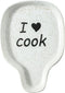 Spoon Rest for Stove Top, Ceramic Cooking Spoon Holder Rest for Kitchen Counter, Spoon Holder for Stove, Heat-Resistant Cooking Utensil Rest, Mode...