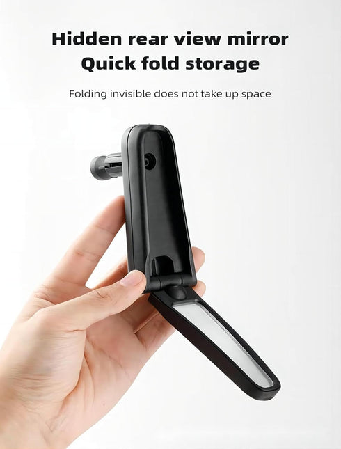GLEAP Bike Mirror for Bar End, Bike Handlebar Mirror for 17-20mm Diameter Handlebar HD Bike Rear View Mirror with Allen Wrench for Mountain Road B...