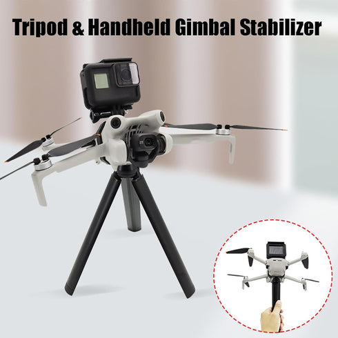Mini 4 Pro Drone Camera Mount Top Carry Extension Bracket with 1/4 Screw Tripod Mount Adapter Compatible for DJI Mini 4 Pro/Mini 3 Pro/Mini 3 Dron...