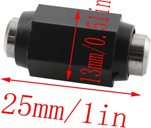 LQ Industrial Calibration Rod 25mm/1inch Stainless Steel Outside Micrometer Standard Caliper Calibration Block Bar for Calibrating Micrometers...