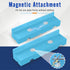 4 Inch Magnetic Vise Jaw Pads Covers, 1 Pair Retention Vice Jaw Pads Universal Jaw Covers with Multiple Angle Grooves Design, Vice Soft Jaws for W...