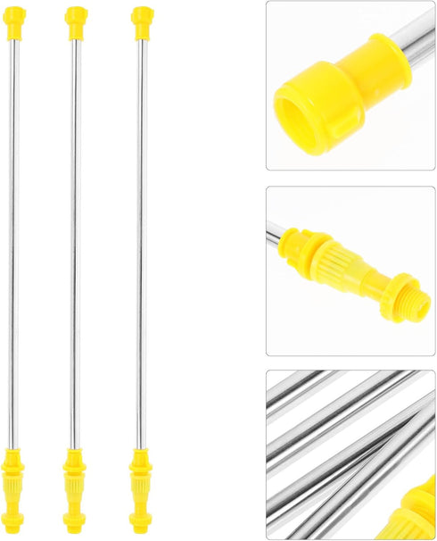 Hose Wand Sprayer 6pcs Sprayer Accessories Stainless Steel Boom shrink hose plant sprayer heavy sprayer fittings plastic garden hose sprayer wand ...