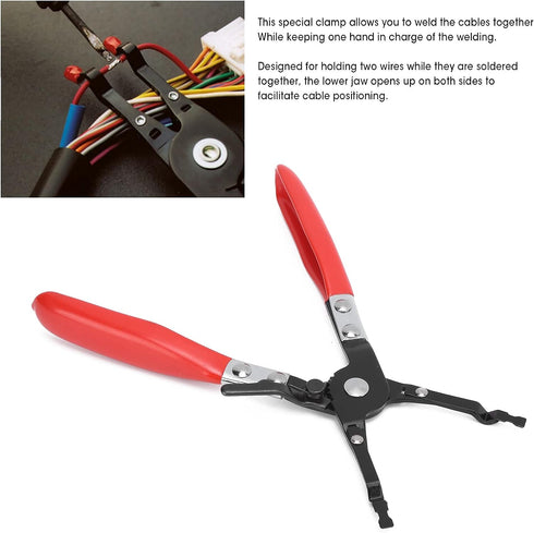 Car Soldering Plier Wire Welding Clamps, Pick?Up Aid Plier Hand Tools for Automobile Maintenance Repairing Vehicle...