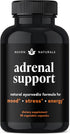 Adrenal Support - Cortisol Manager & Adrenal Support Supplements with Ashwagandha Extract, Rhodiola Rosea, Holy Basil to Support Stress, Fatigue &...