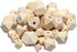 100Pcs Natural Geometric Polygon Wood Beads, Unfinished Wooden Loose Spacer Beads for Bead Crafts Making Home Farmhouse Decoration 4 Sizes (10mm 1...