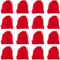 FASHEWELRY 50pcs Small Drawstring Velvet Bag 4.7x4 inch Jewelry Gift Pouches Red Party Wedding Favor for Candy Ring Dice Watch Packing Keepsakes...