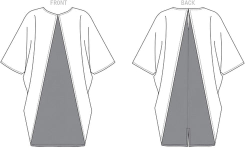 Vogue Patterns V1720A MISSES DRESS, A (S-M-L-XL-XXL), white...