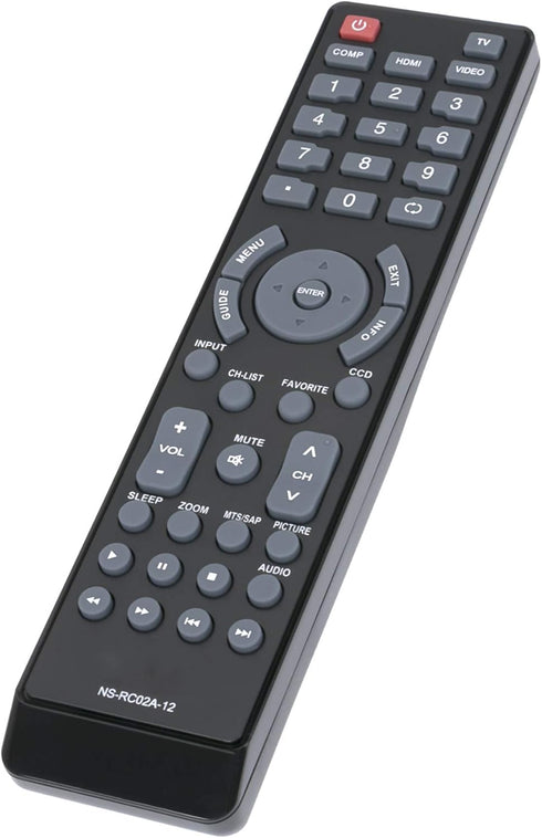 Beyution New Remote NS-RC02A-12 /NS RC02A 12/ ns rc02a 12 Remote for NS-32E960A12 NS-32E740A12 NS-15E720A12 NS-22E730A12 NS-39L700A12 NS-37L760A12...