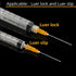 25 Gauge 5/8 Inch Dispensing Accessories, Industrial Science Lab Supplies(Individually Packaged, 100Pack/Box)...