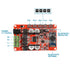 AITRIP 1 Pack TDA7492P 50W+50W Wireless Bluetooth CSR4.0 Audio Receiver Digital Amplifier Board 8~25V DC2.1 Power Supply (Red)...