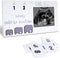 Sonogram Picture Frame, Standard 4" x 3" Ultrasound Photo with Baby Countdown Weeks Pregnancy Announcement for Birth Record- Congratulations Pregn...