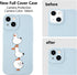 JOYLAND Cartoon Ducks Pattern Cell Phone Case for iPhone 14, Cute Animal Kawaii Blue Silicone Gel Case, Full Body Protection Shockproof Phone Case...