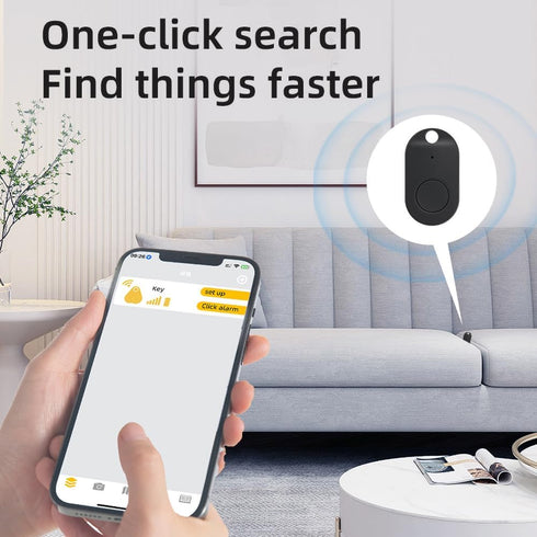 2023 New Smart Anti Loss Device Key Finder Locator GPS, Portable Bluetooth Finders Tracker Device with Key Ring for Kids Dog Pet Cat Wallet Luggag...