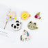 inSowni 16 Pack Glitter Cute Fruit Unicorn Panda Cat Owl Alligator Hair Clips Barrettes for Baby Girls Toddlers Kids...
