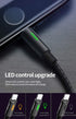 mcdodo Power Off/On Smart LED Auto Disconnect and Auto Recharge Nylon Braided Sync Charge USB Data 6FT/1.8M Cable Compatible New Phone List Below ...