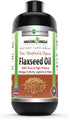 Amazing Omega Flaxseed Oil Supplement | Omega 3, Lignans & Fiber | 16 Oz | Non-GMO | Gluten Free | Made in USA...