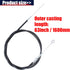 Enhanced 71"inch Throttle Cable 63"inch Long Casing Wire Compatible with Manco ASW 8252-1390 Go Kart Cart Mini Bike Buggy Gokart Scooter Lawn Mowe...