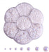 5700 Pcs AB Half Pearls for Crafts & Nail Art - Flatback Pearls for Makeup & DIY Accessories - White, 2/3/4/5/6/8/10mm...