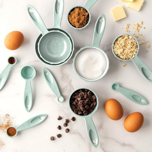 Bundt Measuring Spoons, Sea Glass...