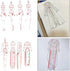 DYNWAVE 8 Pcs French Curve Template Ruler Set,Sewing Humanoid Patterns Design for Dressmaking, Tailoring, Fashion Designing...