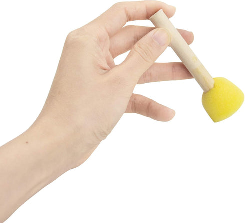 AUEAR, 40 Pack Round Foam Sponges Brush Pouncers Dabbers Set Assorted Size Paint Tools...