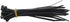 QualGear CT1-MC-200-P Self-Locking Cable Ties, Assorted, 200/Poly Bag, Green,black,yellow,orange...