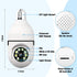 Light Bulb Security Camera 2K 2.4GHZ / 5GHz WiFi Camera with Night Vision, Remote Control Outdoor Camera Motion Detection & Tracking Surveillance ...