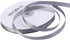 3/8 Inch Solid Satin Ribbon Silver/Gray Double Face Satin Ribbon for Crafts, Gift Wrapping?Party Favor? Baby Shower?Invitation Embellishments?DIY ...