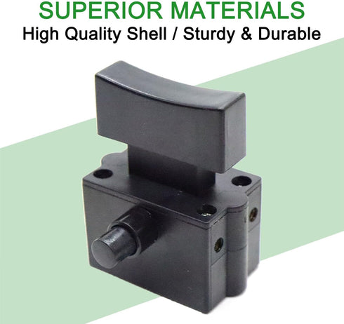 Fielect Electric Hammer Trigger Switch for Bosch NO.14 180 Electric Hammer Drill Tool Power Speed Control Push Button Switch...