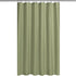 N&Y HOME Fabric Shower Curtain or Liner with Magnets Sage Green - Hotel Quality, Machine Washable, Water Repellent - Sage, 72x72...