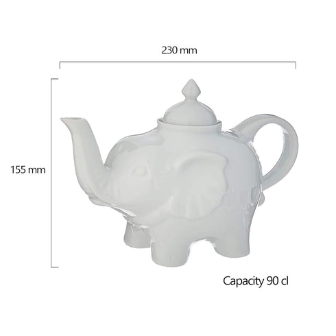 BIA CORDON BLUE Elephant Tea Pot, 1 EA...
