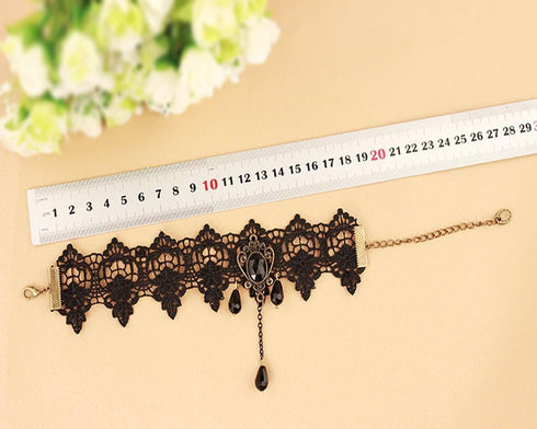 Romantic Retro Vintage Gothic Sexy Clear Rhinestone Anklet Foot Sandal Beach Wedding Jewelry Lace Ankle Bracelet Women Anklets Chain...