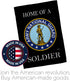Breeze Decor Home of National Guard Soldier Flag Armed Forces ANG United State American Military Veteran Retire Official House Decoration Banner S...