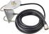 HYS L Shape Mount Mobile Antenna Bracket SO239 to PL-259 W/16.4ft(5m) Low Loss RG-58 Coaxial Cable, Heavy Duty Aluminum with 2pcs U-Bolts for PL25...