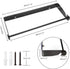 Under Cabinet Paper Towel Holder Wall Mount for Home Kitchen,Stainless Steel for Large Rolls-Black...