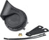 SEINECA Car Single Horn Loud Waterproof 12V High Tone Snail Electric Horn for Motorcycle Pickup RV SUV MPV Van Electric scooter. (High Tone)...