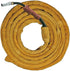 TIG Welding Torch Cable Cover/Sleeves inchzx Flame-Resistant Cowhide Leather Kevlar Stitched,MIG/Plasma Cable Sleeves Tig Cover,137 Inch (Yellow)...