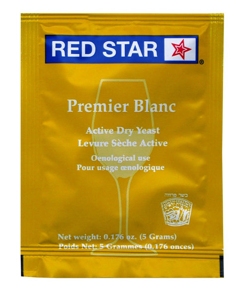 11 Packs Red Star Premier Blanc Wine Yeast 5 Grams...