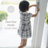 Glass Door Decals – Double-Sided Safety Stickers to Prevent Accidental Collisions (Set of 2) (Clear Mandala)...