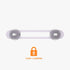 Perma Baby & Child Adhesive Safety Locks, 20 Count, Clear/White...