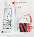 Elephant Patterns Counted Cross Stitch Bookmarks Kits Two Side Bookmarks Cross Stitch kit Counted 18ct Plastic Fabric Needlework Embroidery Craft ...