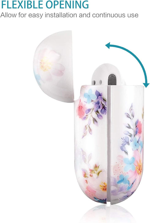 Lokigo Airpod Case 2nd/1st Generation, Protective Hard Cover Charging Case with Keychain for Boys Girls Compatible with 2/1 Gen, Front LED Visible...