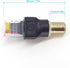 2PCS RF to RJ45 Converter Adapter F Female to RJ45 Male Coaxial Barrel Coupler Adapter Connector Coax Straight Connector (Black)...
