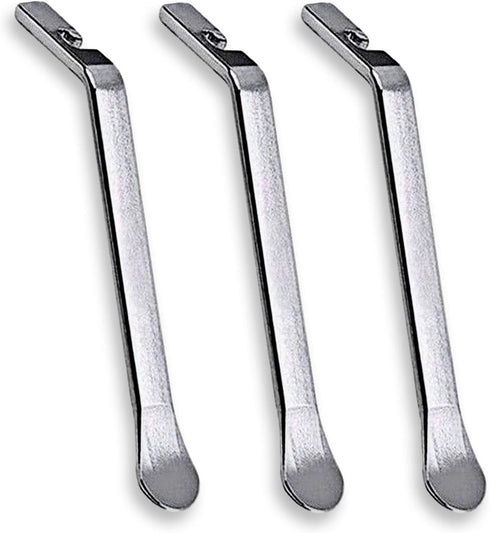3 Pcs Bicycle Tire Iron Spoons Changing Tire Bike Levers Tire Repair Tool Kit - Bike Tire Changer Remove Tyre Heavy Duty Small Metal Steel Bars...