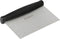 Babish Multi-Purpose Stainless Steel Scaper/Chopper with Grip, 6-Inch, Silver/Black...