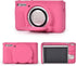 MUZIRI KINOKOO Camera Case for Canon PowerShot SX740 SX730 HS Camera - Soft Silicone Bag for Canon SX730 SX740 HS Camera with Removeable Lens Cove...