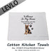 German Shepherd Lovers New Home Gift Welcome to My Home Kitchen Towel German Shepherd Owner Gift (German Shepherd-W)...