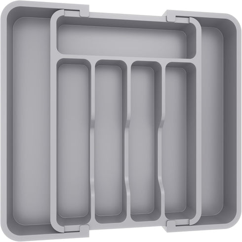 Lifewit Silverware Drawer Organizer, Expandable BPA Free Utensil Tray for Kitchen, Adjustable Flatware and Cutlery Holder for Spoons Forks Knives,...